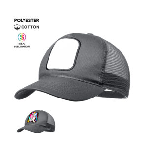 Gorra con parche de sublimación