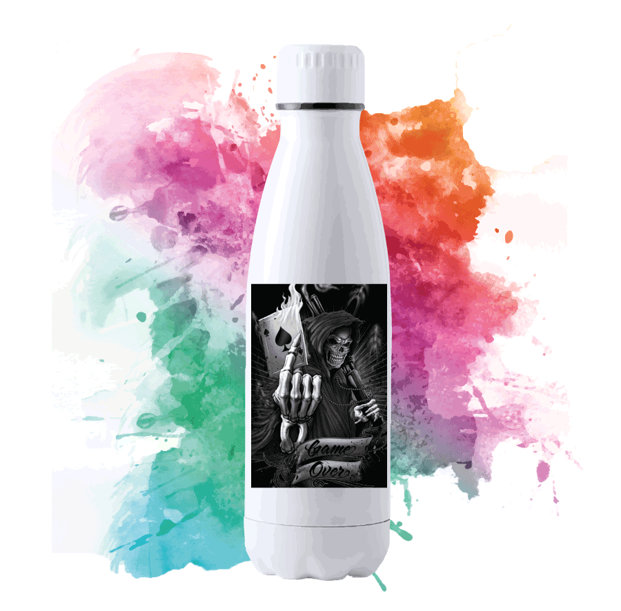 Varn - Bidón térmico acero inoxidable con tapón acero 500ml - Imagen 3