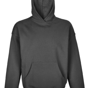 Sudadera oversize ligera con capucha y bolsillos de canguro (connor)