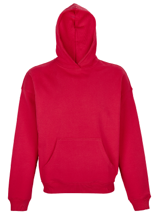 Sudadera oversize ligera con capucha y bolsillos de canguro (connor) - Imagen 3