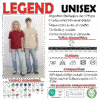 3 C LEGEND PREMIUN - CAMISETA COLOR ORGANICA